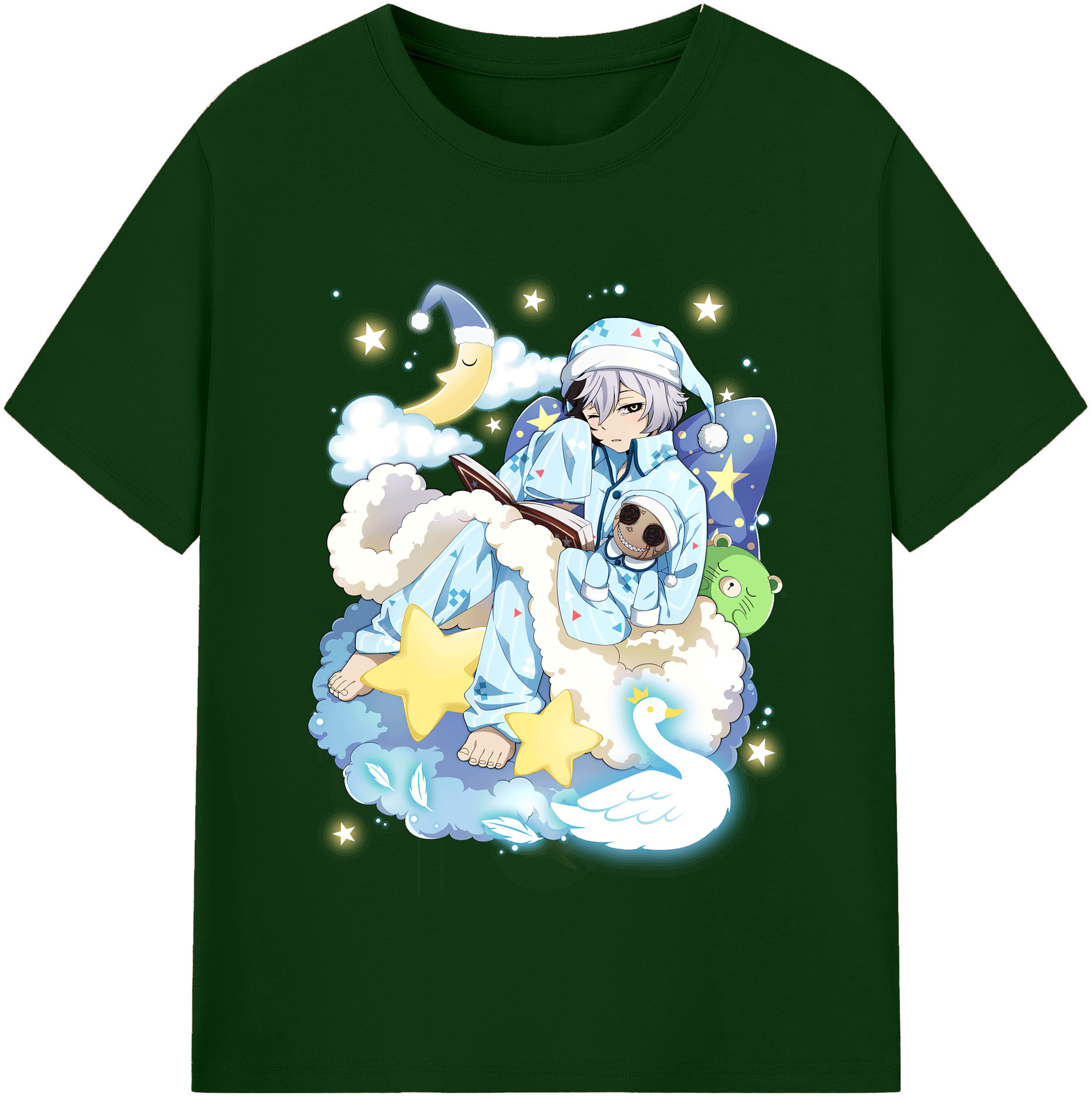 （画像用） 文豪ストレイドッグス Bungo Stray Dogs 綿100％半袖Tシャツ（フロントプリント）